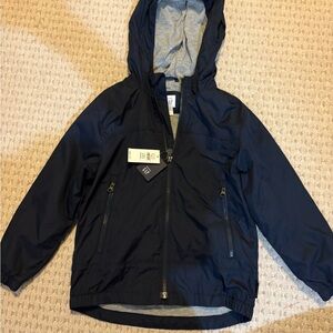 GAP Kids Dark Blue Raincoat with Hood